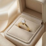 Diamantring forlovelsesring Athene 0,50 ct River(E)-Si1 - 503520500