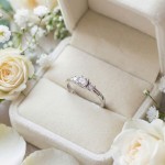 Diamantring - forlovelsesring i hvitt gull med 0,22 ct W-Si - Bur538279hv