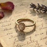 Halo diamantring  med oval diam. 0,40 ct  River (E)-Si1 (+0,13 ct) - VDA181XA040