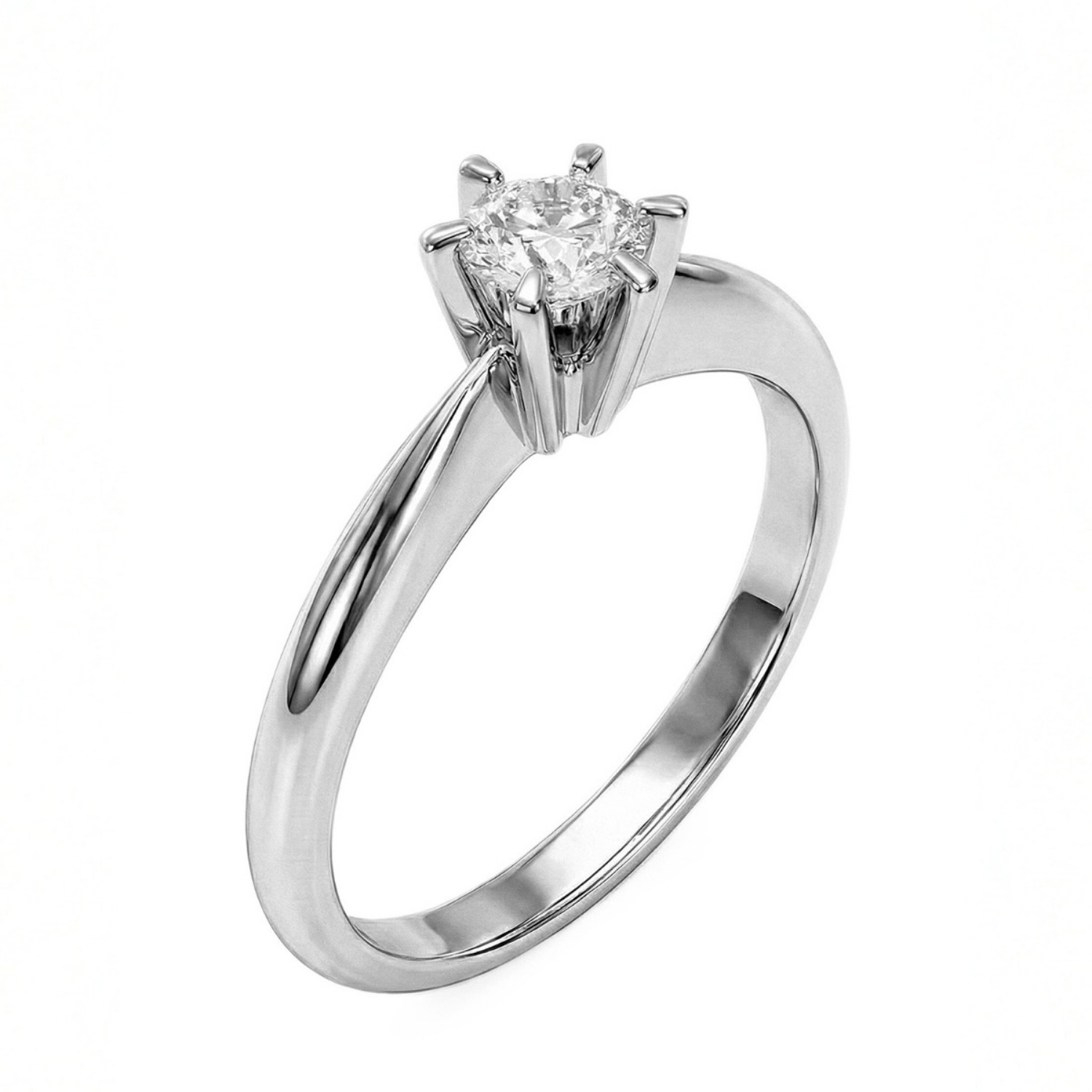 Diamantring forlovelsesring Athene 0,50ct River(D)-SI1-50346