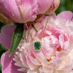 Swarovski smykke Millenia Octagon cut, rose - 5650069