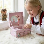 Smykkeskrin, rosa, 150x115x100mm - 3463765