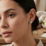 Øredobber i tinn Rede. HILLESTAD - AB402T