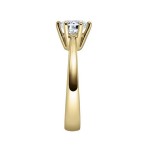 Diamantring forlovelsesring 1,00 ct i 14kt gull. Diona - 18001100