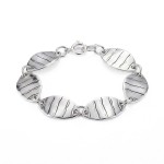 Armbånd i sølv Bladverk. HILLESTAD - AB346S