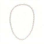 Perlekjede med perler 9,5-10,5 mm FV - 96421