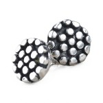 Øredobber i tinn Slow. HILLESTAD - AB322T