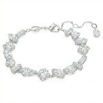 Swarovski armbånd Mesmera bracelet Mixed cuts, White, Rhodium plated - 5661529