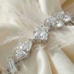 Swarovski armbånd Mesmera bracelet Mixed cuts, White, Rhodium plated - 5661529