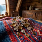 Sølje kvit forgylt - 432500