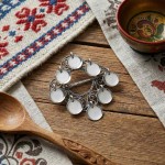 Barnesølje  i hvit sølv - 176100