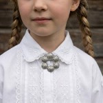 Barnesølje  i hvit sølv - 565215