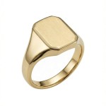 Herrering oktagon i 18kt gull - 01-84-422-62