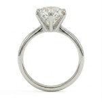Diamantring forlovelsesring 1,00 ct i 14kt gull. Diona - 18001100