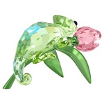 Swarovski figurer Idyllia Chameleon and Tulip - 5719811