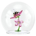 Swarovski figurer Idyllia Glass Ball Bee and Flowers - 5721549