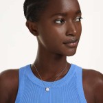 Swarovski smykke Idyllia pendant Mixed cuts, Heart with arrow, White, Mixed metal finish - 5737291