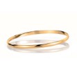 Armbånd gull. Classic armring buet profil, gult gull 14 kt, 4 mm - 01GU4065
