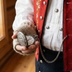 Bonett lommeur antikk lokomotiv inkl. kjede - 445