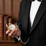 Bonett lommeur double mekanisk inkl. kjede - 462D