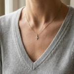 Kors i gult gull 14kt/585 - 42914