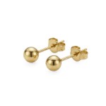 Gulløredobber, kulen er 4 mm -11013