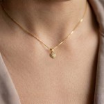 Smykke Hjerte i gult gull 14 kt - 52808