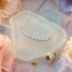 Gullsmykke i gull 14kt med zirkonia - bur1999