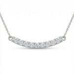 Gullsmykke i gull 14kt med zirkonia - bur1999