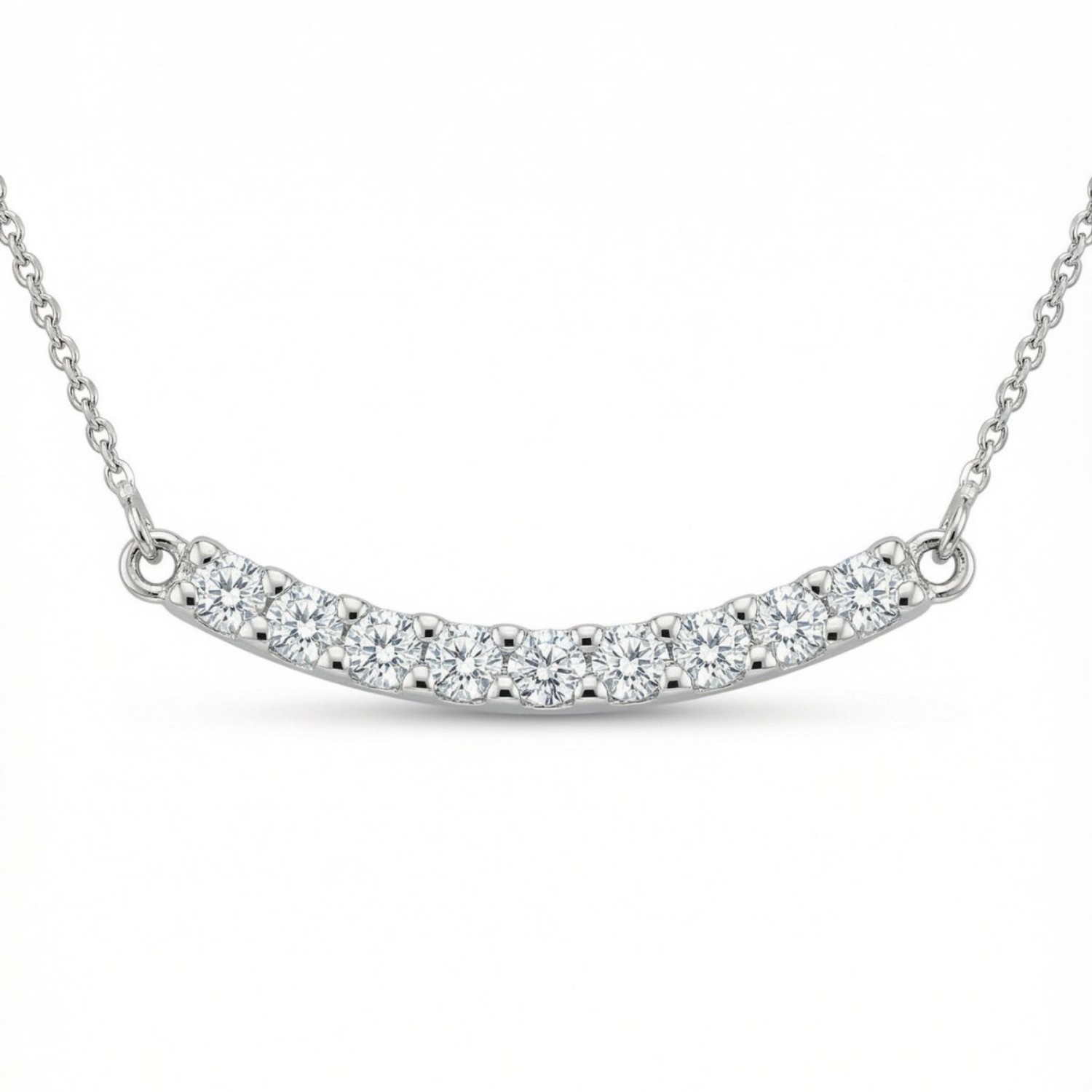 Gullsmykke i gull 14kt med zirkonia - bur1999