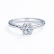 Enstens diamantring Aida med 0,70 ct i 14kt gull. TW-Si. -18016070