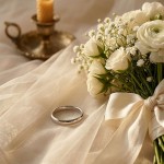 Giftering i hvitt gull 14kt, 3 mm. RUBIN modell 803 -1530