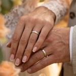 Giftering i hvitt gull 14kt, 3.5 mm. RUBIN modell 803 - 1535