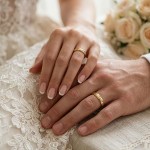 Gifteringer i gult gull 14kt, 3.5 mm. RUBIN modell 803 - 1435