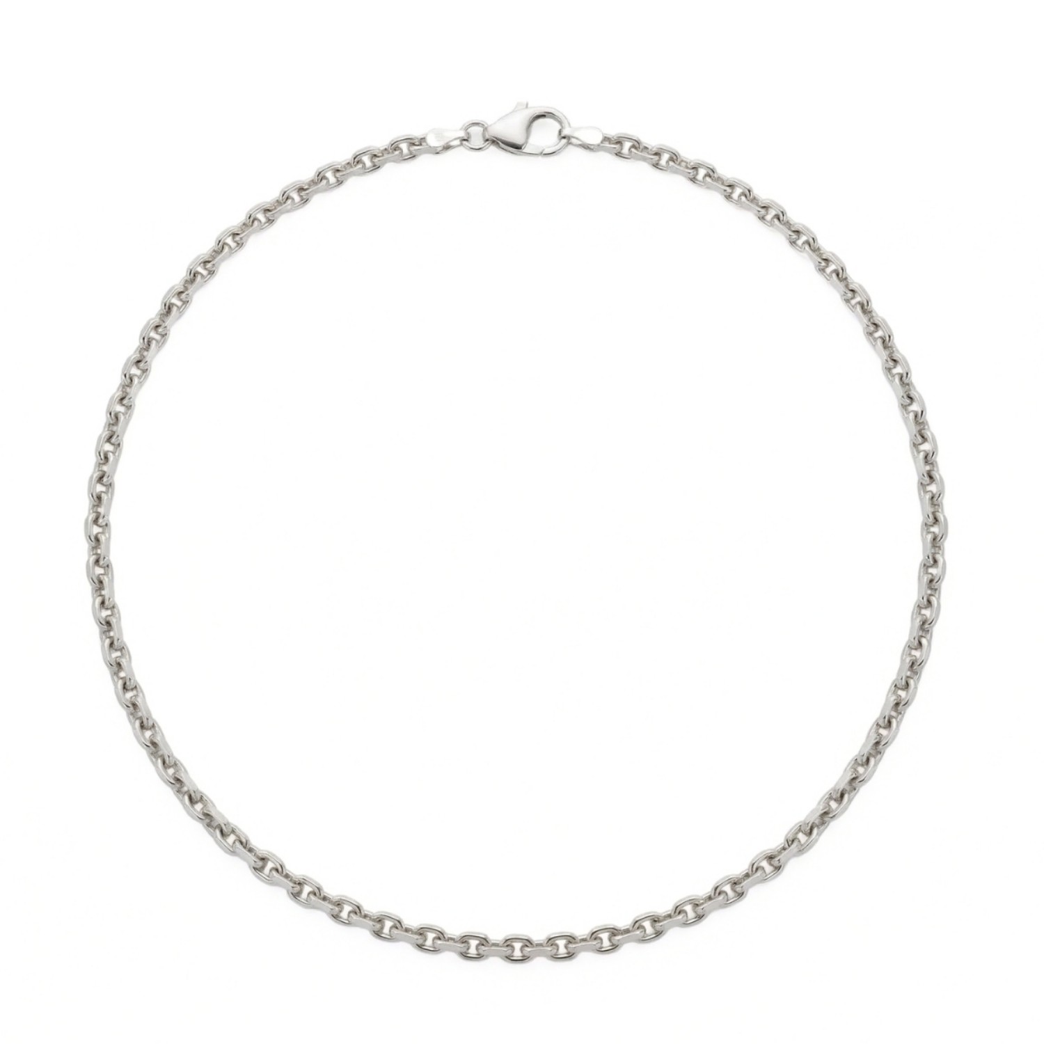 Herrekjede i sølv 50cm - 11-FD-080-50