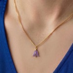 Smykke i forgylt sølv Lilla natt og dag. LIV - 860118