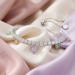 Swarovski armbånd Ariana Grande x Swarovski bracelet Mixed cuts, Multicolored, Rhodium plated - 5742463