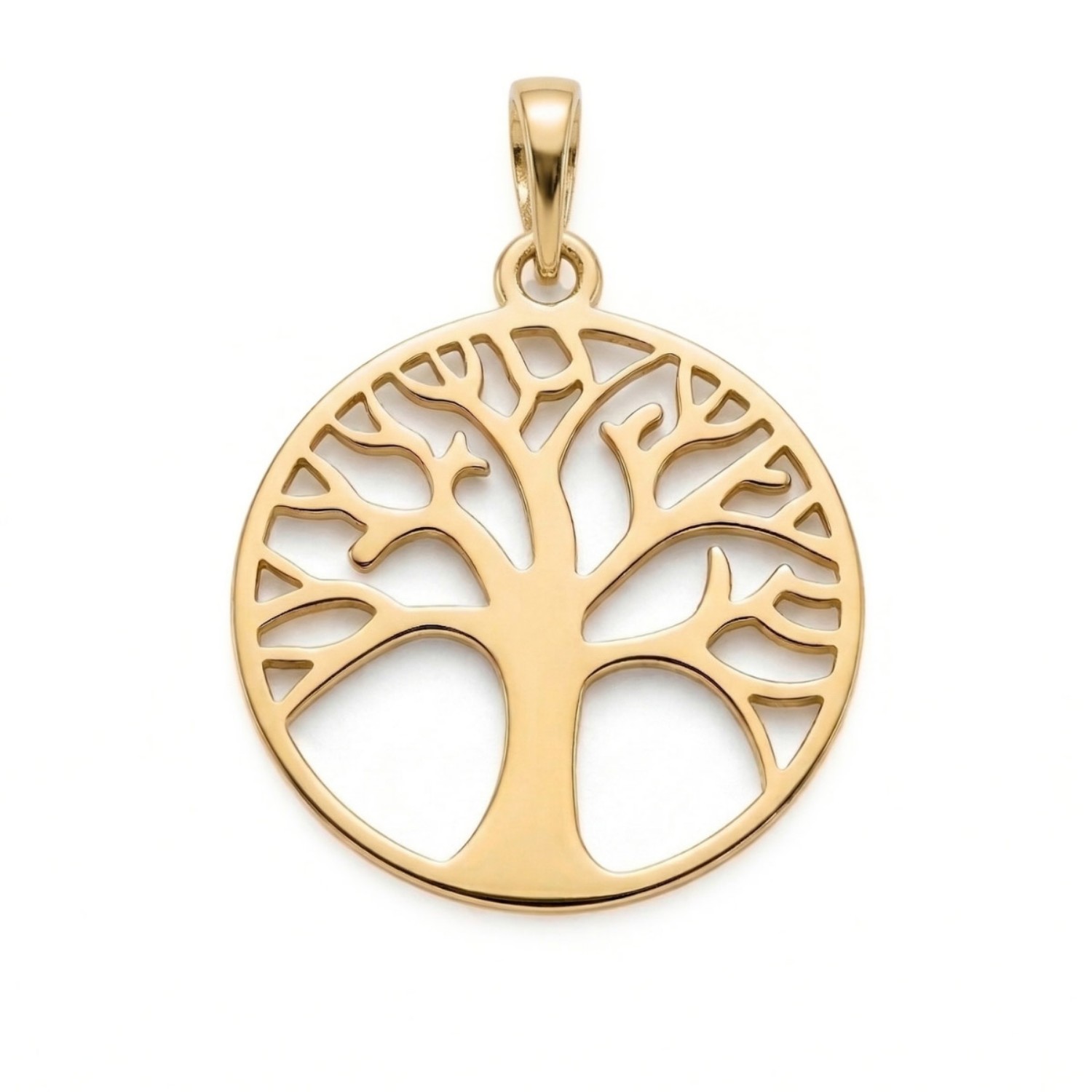 Anheng Livets tre i sølv forgylt - bur1360