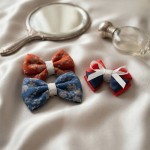 Hårspenne 17.mai sløyfe, håndlaget -290326