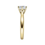 Forlovelsesring med Lab Grown diamant i 0.70 ct og River VS - LG0701807gg