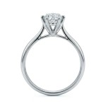 Forlovelsesring med Lab Grown diamant i 0.70 ct og River VS - LG0701807hg