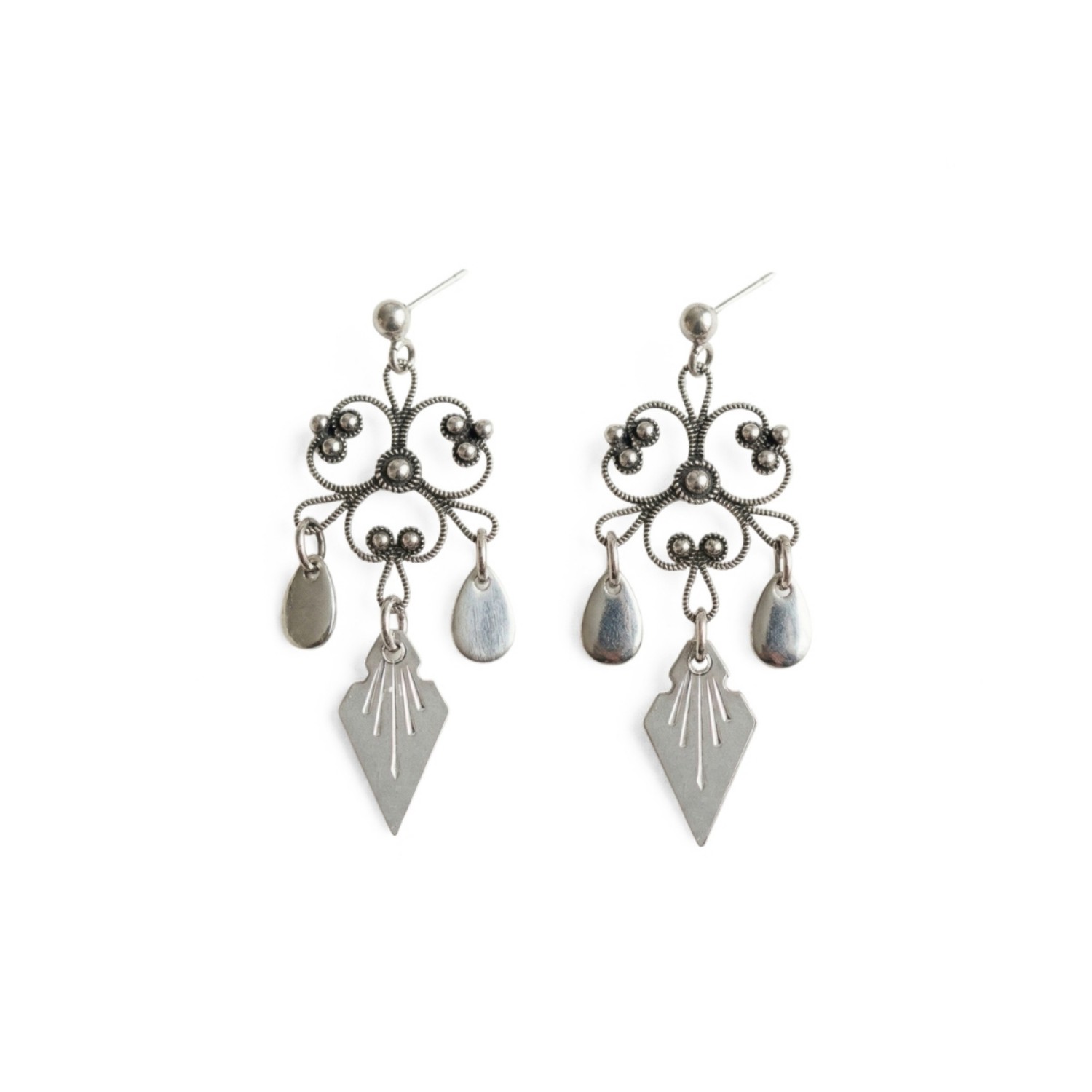 Øyrepynt, oksidert. Graffer - 704111