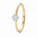 Enstens diamantring Diona 14 kt gull med 0,30 ct TW-Si.Magic Moments -180010300