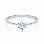 Diamantring forlovelsesring med 0,32 ct TW (G)–Si1 i 14kt gull. Diona - 18001032hv