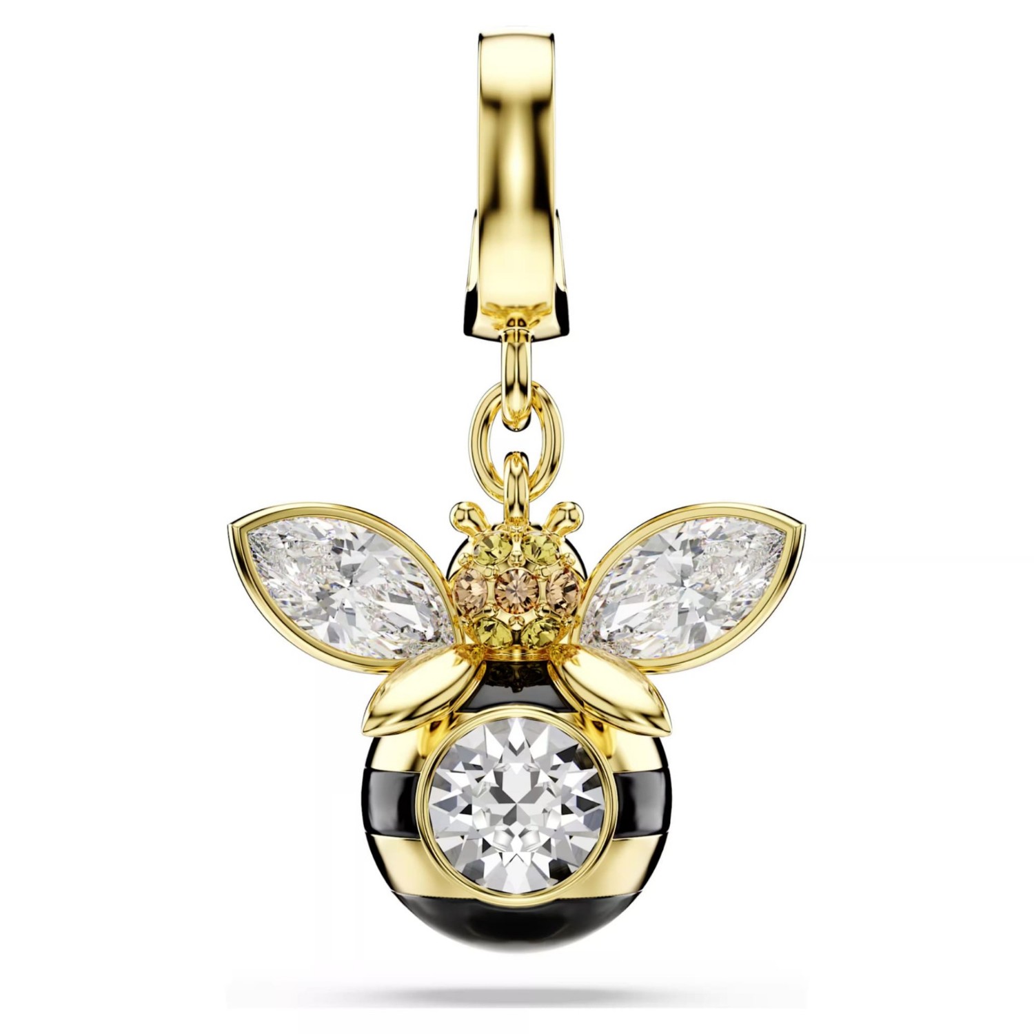 Swarovski smykke Idyllia charm Mixed cuts, Bee, Multicolored, Gold-tone plated - 5743132