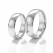Gifteringer i hvitt gull 14 kt 7 mm fra Espeland - SE101HV70