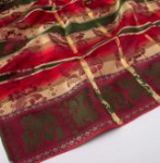 Eufemia jacquardvevd silkeskjerf i 100 % silke- 03-493.047