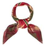 Eufemia jacquardvevd silkeskjerf i 100 % silke- 03-493.047