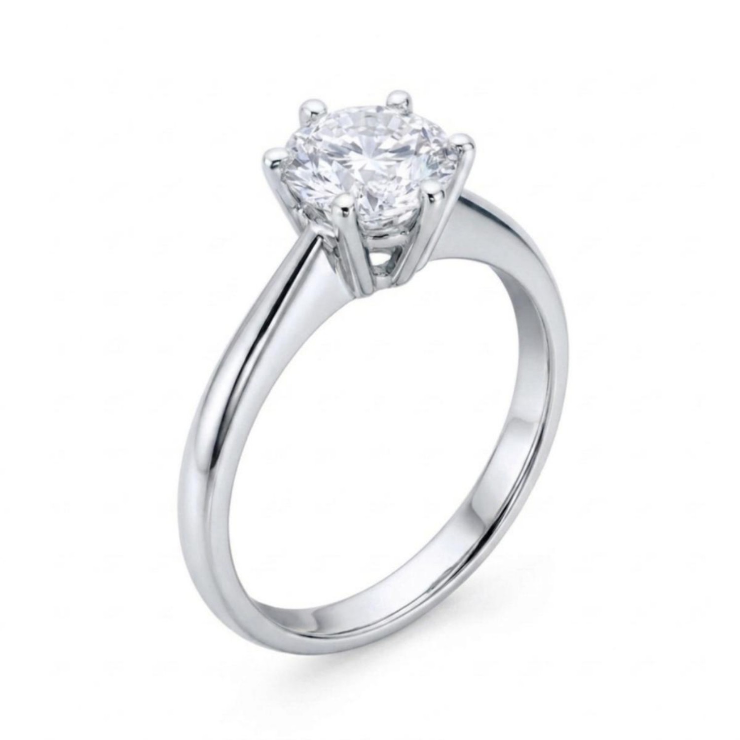 Diamantring forlovelsesring 0,70 ct  i 14kt gull. Diona - 18001070
