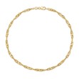 Armbånd i gult gull 14kt, 18 cm - 18GU2918